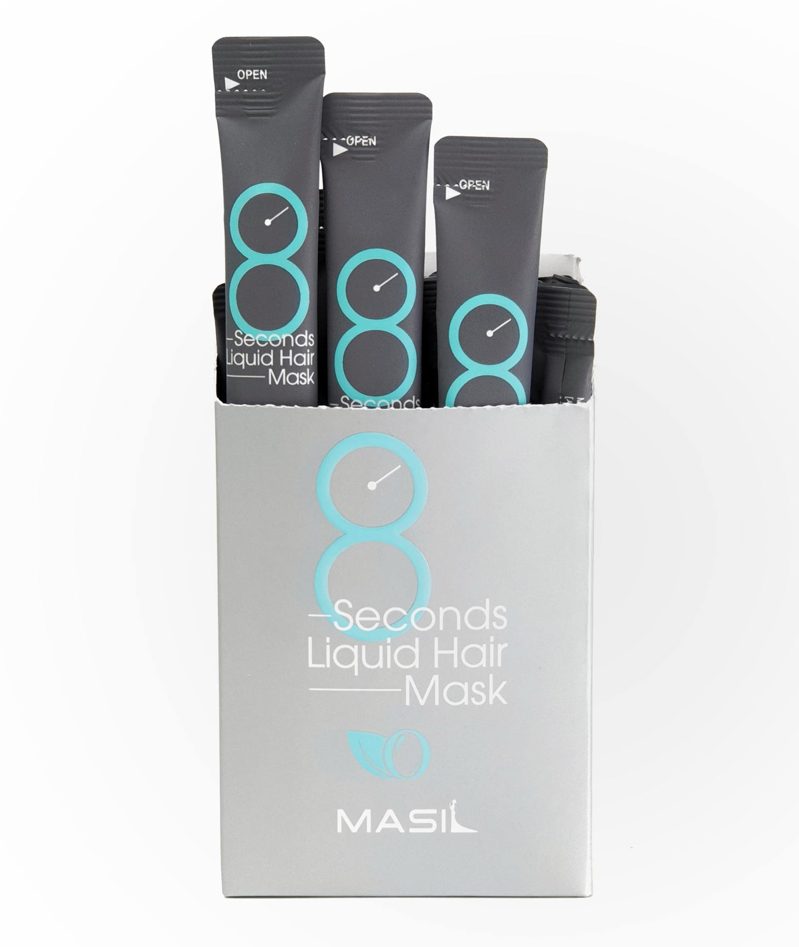 MASIL 8 Seconds Liquid Hair Mask Экспресс-маска для объема и восстановления  волос, 8мл − купить в интернет-магазине «ДИВУА» от 55 руб. с доставкой по  всей России