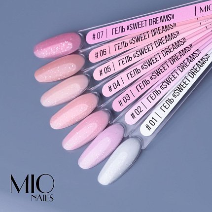 MIO NAILS Гель моделирующий Sweet Dreams №03, 12г